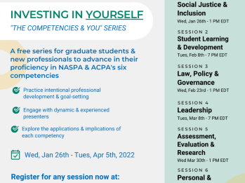 Investing in Yourself: The Competencies and You! 