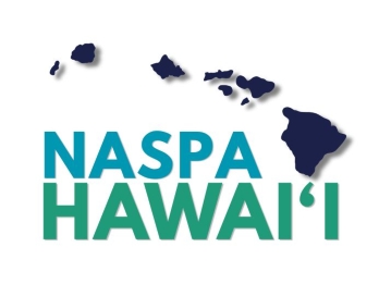 NASPA Hawaiʻi Cover Image with Islands