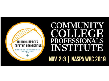 2019 NASPA WRC: Community College Professionals Institute