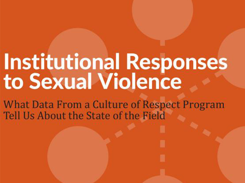 Institutional Responses to Sexual Violence