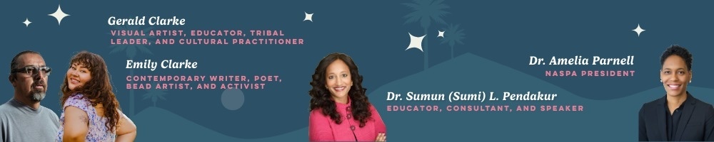 Featured Speakers for the 2025 WRC are Gerald and Emily Clarke, Dr. Amelia Parnell, and Dr. Sumun (Sumi) Pendakur