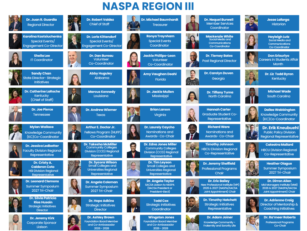 2026-27 Region III Advisory Board