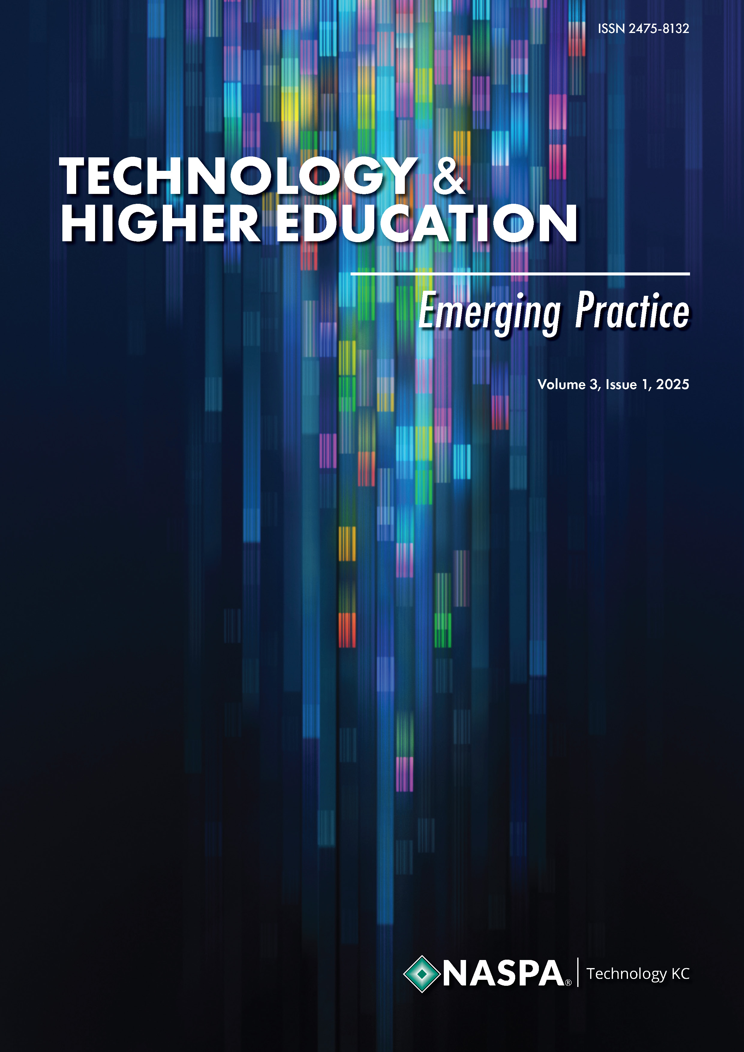 Technology and Higher Education Volume 3, Issue 1 Cover