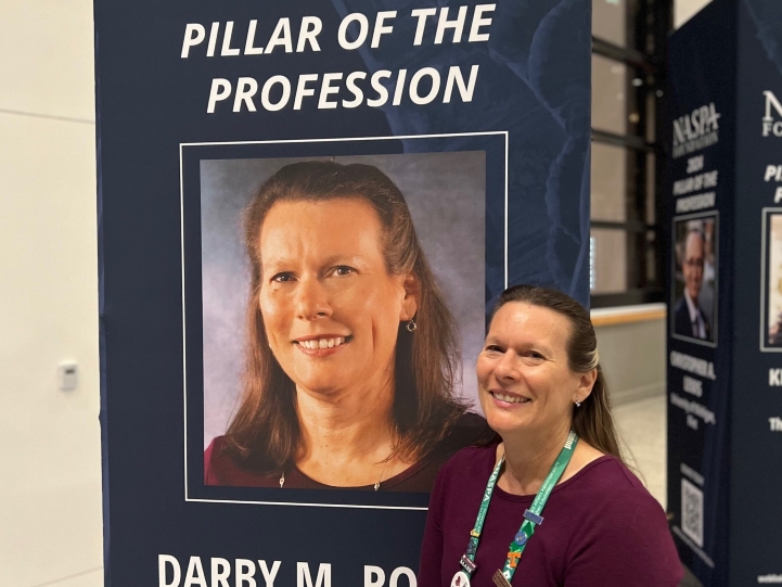 Dr. Darby Roberts, NASPA Pillar of the Profession