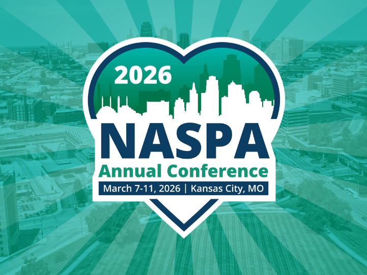 Graphic representing the 2026 NASPA Annual Conference